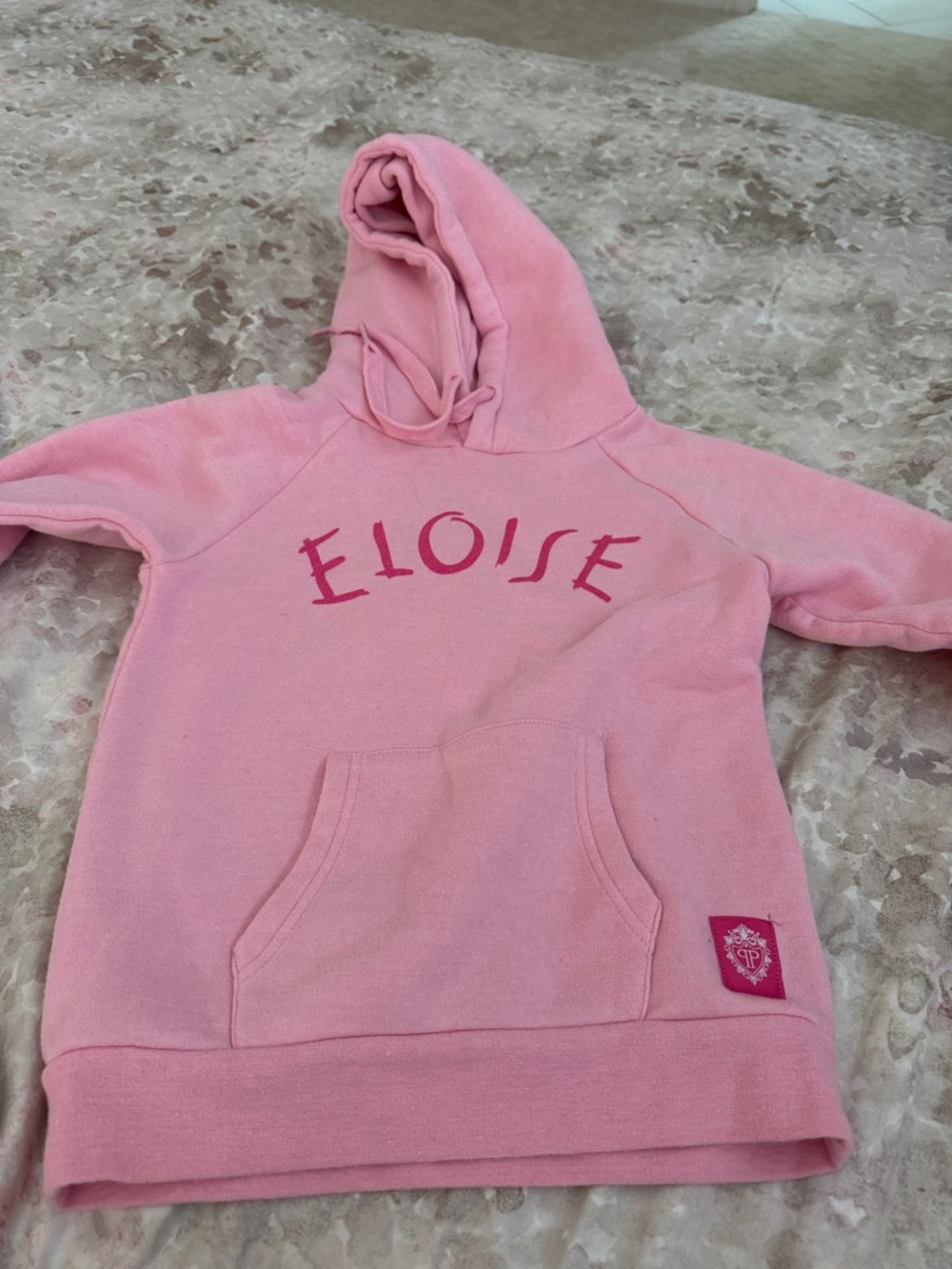 Eloise Pink Kids Hoodie Sweatshirt